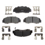Raybestos R-Line Ceramic Brake Pad Set for 1991-2005 Acura/Honda/Isuzu (TL, Accord, CR-V, NSX) MGD503CH - front view