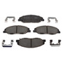 Raybestos R-Line Ceramic Brake Pad Set for 2008-2014 Cadillac (CTS, STS) MGD1332CH - front view