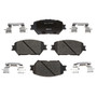 Raybestos R-Line Ceramic Brake Pad Set for 2002-2015 Toyota/Lexus (Camry, IS250, GS300) MGD908CH - front view