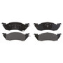 Raybestos Element3 Metallic Brake Pad Set for 1991-1998 Dodge (Dakota) PGD529AM - front view