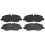 Raybestos Element3 Metallic Brake Pad Set for 2005-2009 Land Rover (LR3, Range Rover, Range Rover Sport) PGD1098M - front view
