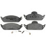 Raybestos Element3 Metallic Brake Pad Set for 1998-2005 Mercedes-Benz (ML350, ML430, ML320) PGD760M - front view