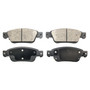 Brake Pad Set BP1287C - front view