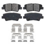 Brake Pad Set BP1313C - front view
