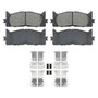 Brake Pad Set BP1293C - front view