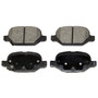 Brake Pad Set BP1569C - front view
