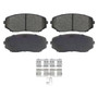 Brake Pad Set BP1258C - front view