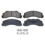 Brake Pad Set BP1414C - front view