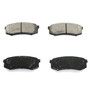Brake Pad Set BP606MS - front view