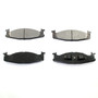 Brake Pad Set BP632C - front view