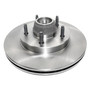 Brake Rotor & Hub BR54068 - front view