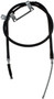 Parking Brake Cable C660146 - Direct Fit - top view
