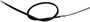 Parking Brake Cable C132246 - Direct Fit - back view