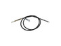 Parking Brake Cable C660151 - Direct Fit - angled view