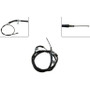 Parking Brake Cable C130769 - Direct Fit - front view