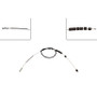 Parking Brake Cable C660444 - Direct Fit - front view
