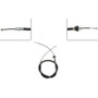 Parking Brake Cable C660303 - Direct Fit - front view
