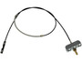 Parking Brake Cable C660214 - Direct Fit - angled view