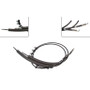Parking Brake Cable C660460 - Direct Fit - front view