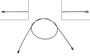 Parking Brake Cable C660397 - Direct Fit - front view