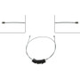 Parking Brake Cable C660398 - Direct Fit - front view