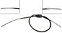 Parking Brake Cable C660600 - Direct Fit - front view