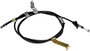 Parking Brake Cable C661004 - Direct Fit - angled view