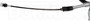 Parking Brake Cable C661083 - Direct Fit - left view