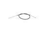Parking Brake Cable C661006 - Direct Fit - angled view