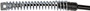 Parking Brake Cable C661072 - Direct Fit - side view