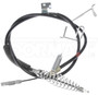 Parking Brake Cable C661227 - Direct Fit - angled view