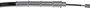 Parking Brake Cable C661061 - Direct Fit - angled view