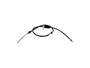 Parking Brake Cable C661018 - Direct Fit - front view