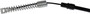 Parking Brake Cable C661215 - Direct Fit - side view