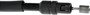 Parking Brake Cable C661193 - Direct Fit - angled view