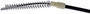 Parking Brake Cable C661209 - Direct Fit - side view