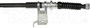 Parking Brake Cable C661401 - Direct Fit - alternate view