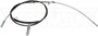 Parking Brake Cable C661332 - Direct Fit - angled view