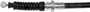 Parking Brake Cable C661402 - Direct Fit - side view