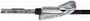 Parking Brake Cable C661334 - Direct Fit - side view