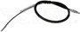 Parking Brake Cable C661336 - Direct Fit - angled view