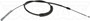 Parking Brake Cable C661345 - Direct Fit - angled view