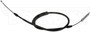 Parking Brake Cable C661345 - Direct Fit - top view