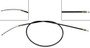 Parking Brake Cable C92451 - Direct Fit - front view