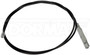 Parking Brake Cable C661378 - Direct Fit - angled view