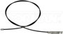 Parking Brake Cable C661378 - Direct Fit - top view