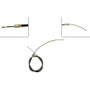 Parking Brake Cable C93199 - Direct Fit - front view