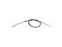 Parking Brake Cable C93200 - Direct Fit - angled view