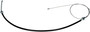 Parking Brake Cable C92945 - Direct Fit - back view