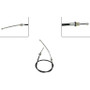 Parking Brake Cable C93343 - Direct Fit - front view